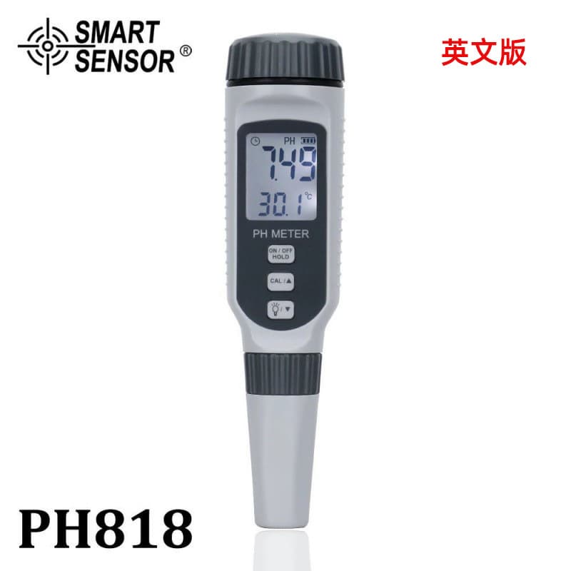 Xima Ph818 Water Quality pH Tester pH Test Pen Aquarium Fish Tank pH Value Digital Display Portable pH Meter