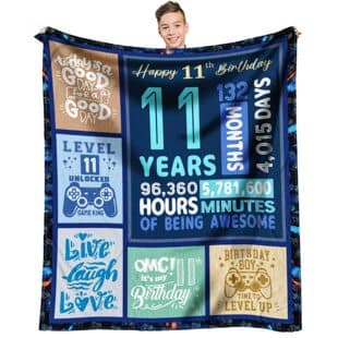 Cross-border 11-Year-Old Boy Gift Creative Throw Blanket, Home Essential Comfortable Flannel Warm Blanket, Factory Direct