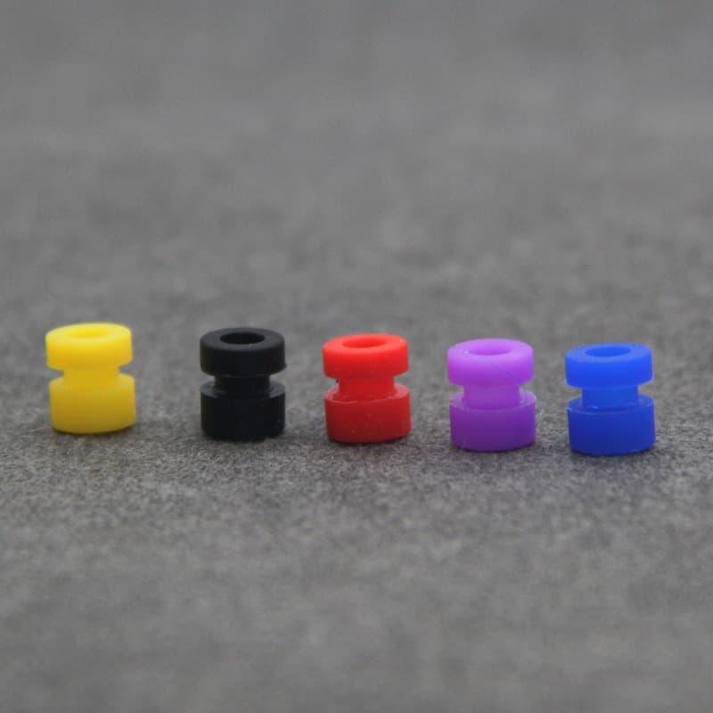Silicone shock absorption balls for drones, M3 shock absorption balls for racing quadcopters, size M3*6.6