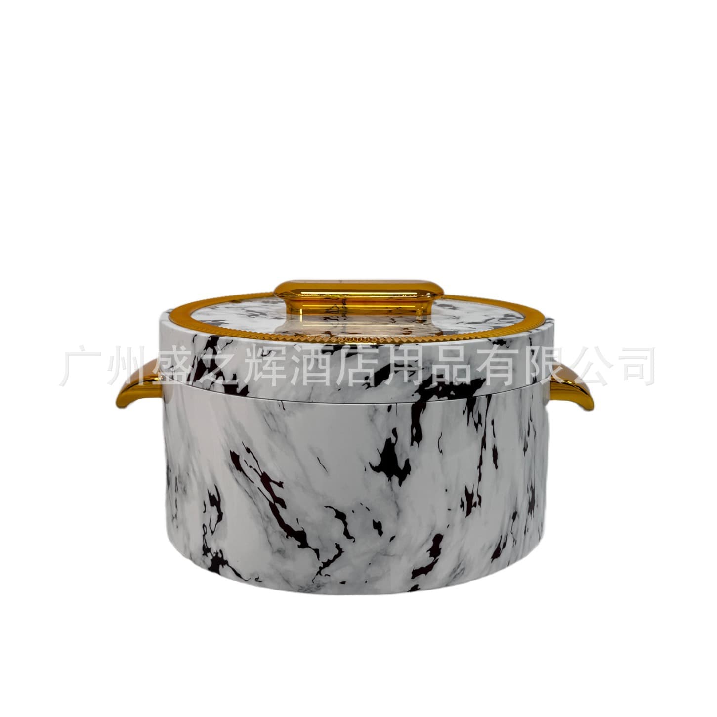 Food Warmer Container Export Set 3PCS Gold Handle Thermal Box 1L-2L-3.5L