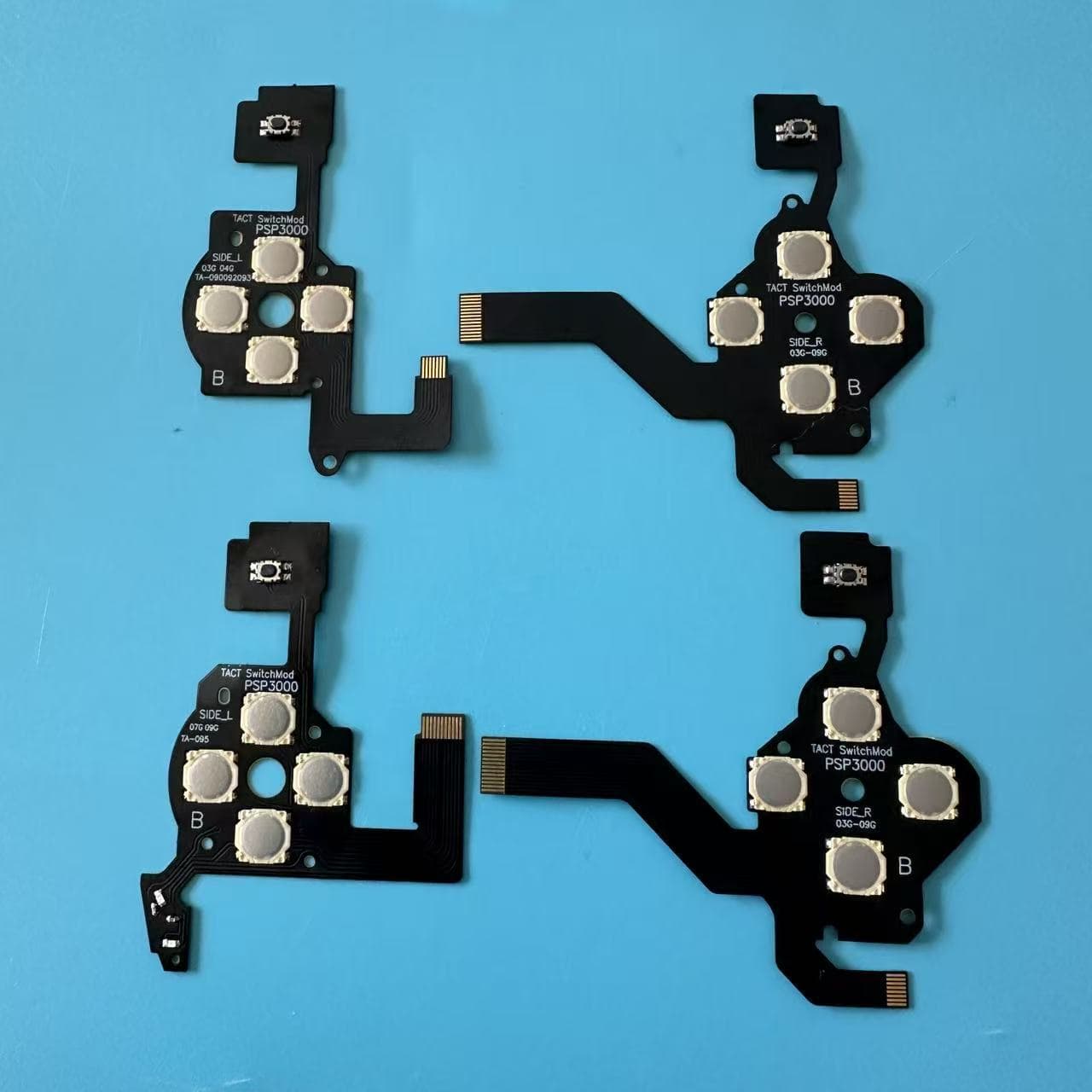 PSP3000 Conductive Film, PSP2000 Left/Right Conductive Film + Volume Switch Ribbon Cable, PSP Conductive Rubber, PSP Accessories
