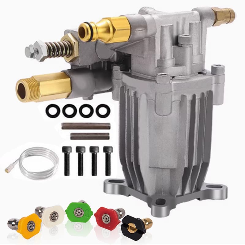 Cross-border Trade P170 Copper-Aluminum Swash Plate Pump Car Wash Machine Parts Gasoline Power Washer Parts Pump Heads