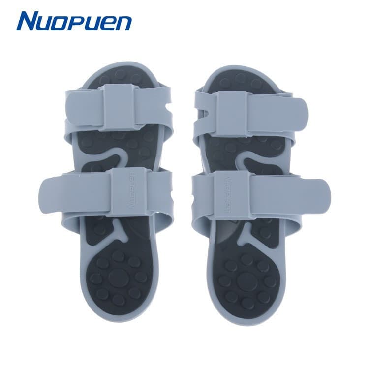 Therapy Device Accessories Adjustable Size Physiotherapy Shoes Adult Foot Sole Therapy Massage Slippers