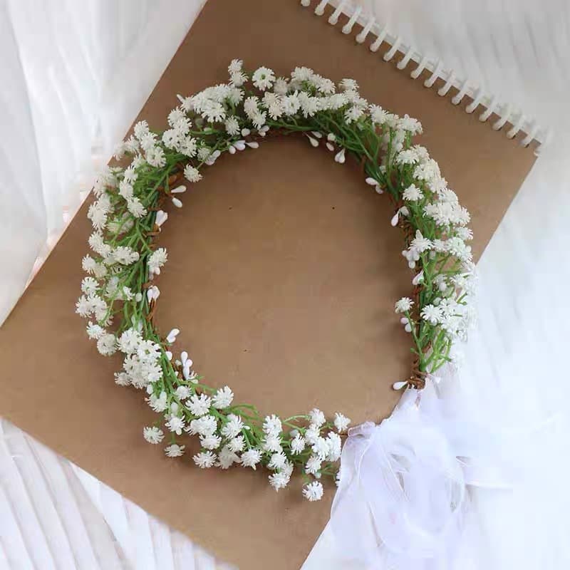 Original Starry Flower Crown Fresh and Elegant Bridal Photo Props, June 1st Children's Day Stage Performance Props