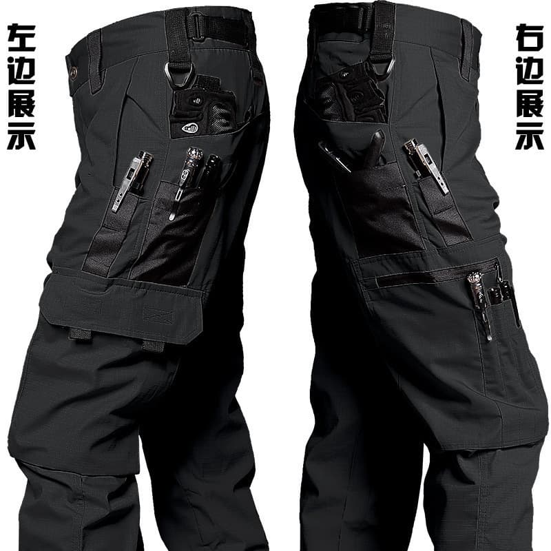 Summer Consul Outdoor Beetle Cargo Pants Tactical Quick-Dry Men's US Army Style Black Training Pants