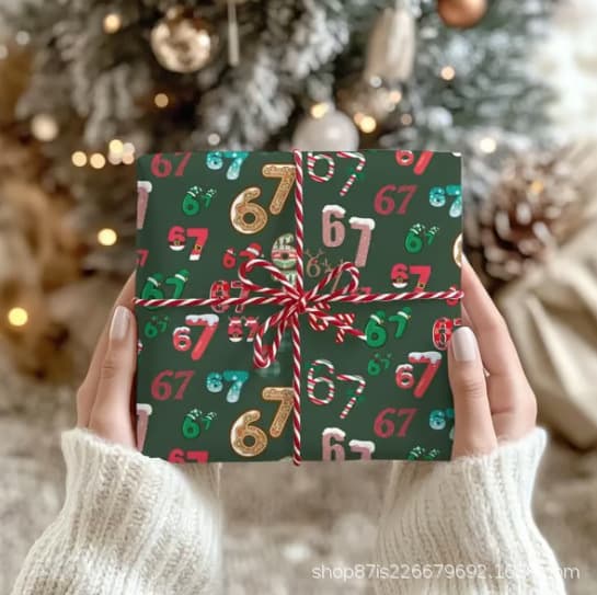 New cross-border product: Meme Christmas Gift Wrap
