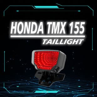 LED Brake Tail Light Modification with Turn Signal for Honda CG125 / TMX155 Motorcycle