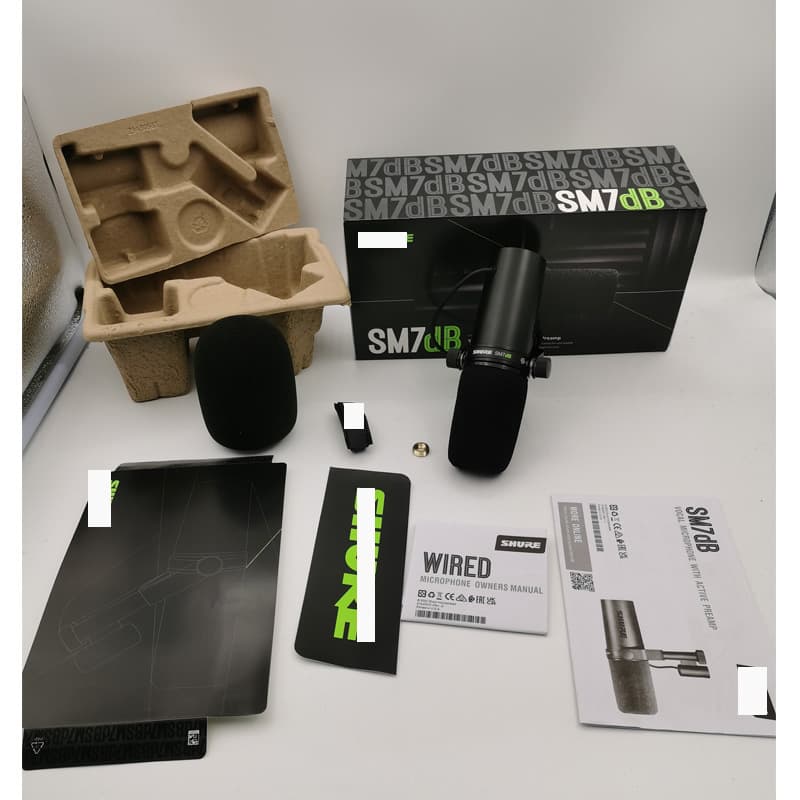 Cross-border Wired Drum Microphone SM7DB Dynamic Built-in Preamp Live Streaming Recording Drum Microphone In Stock