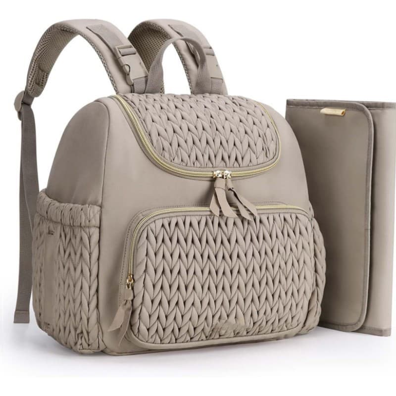 Spot new cross-border mommy bag multifunctional mother and baby fashionable mommy bag backpack baby stroller hanging bag