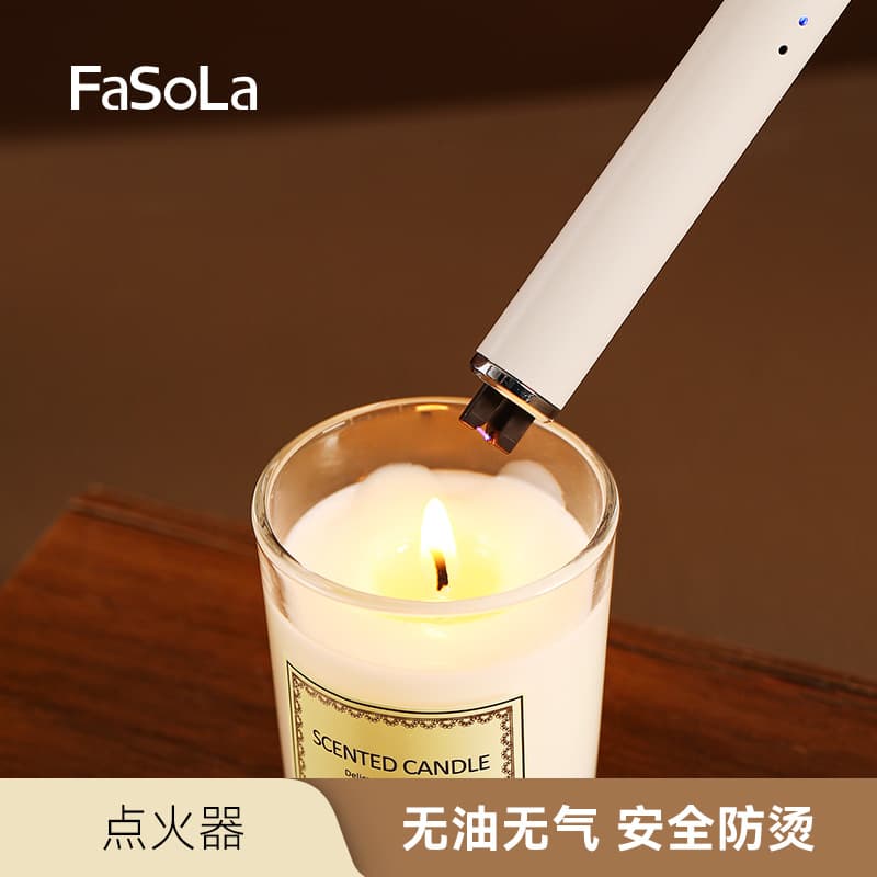 FaSoLa Rechargeable Windproof Igniter for Candles, Gas Stove, Pulse Lighter