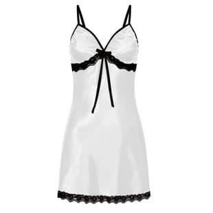 Exported European and American Sexy Sheer Lingerie Lace Camisole Nightgown, Multiple Colors Available, Plus Size Sleepwear Nightgown