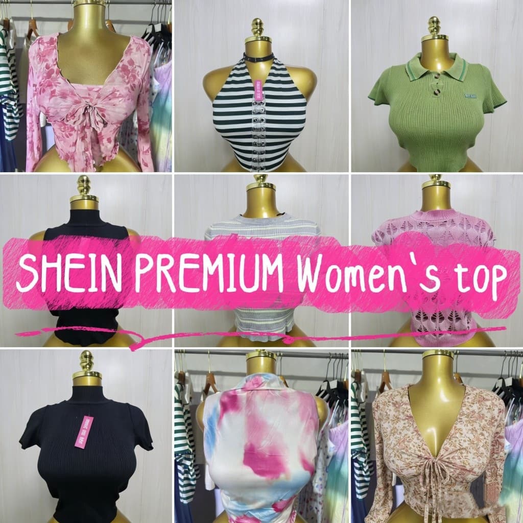 100PCS SHEIN premium girls' top Xiyin Africa Southeast Asia women's tops wholesale