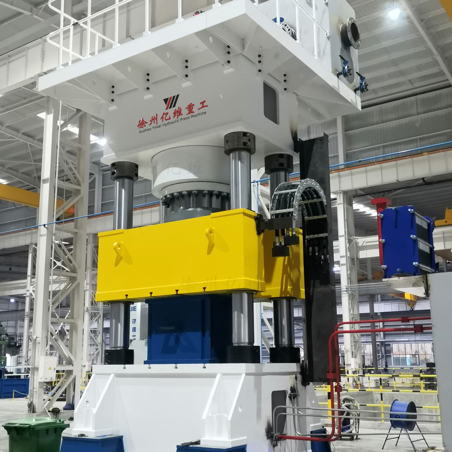 Xuzhou Yiwei 1800T Flange Hot Forging Hydraulic Press in Stock, 2000 Ton Hot Die Forging Hydraulic Press