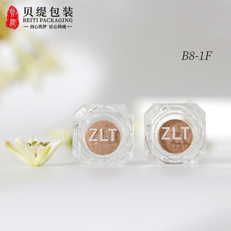 Factory Direct New Diamond Facet Premium Pill Bottle Single Pill Case for Health Supplements