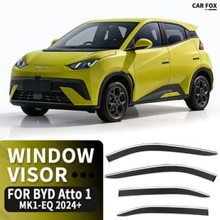 Compatible with BYD Atto 1 Rain Guard Wind Deflector Spoiler BYD Atto 1 Window Visor