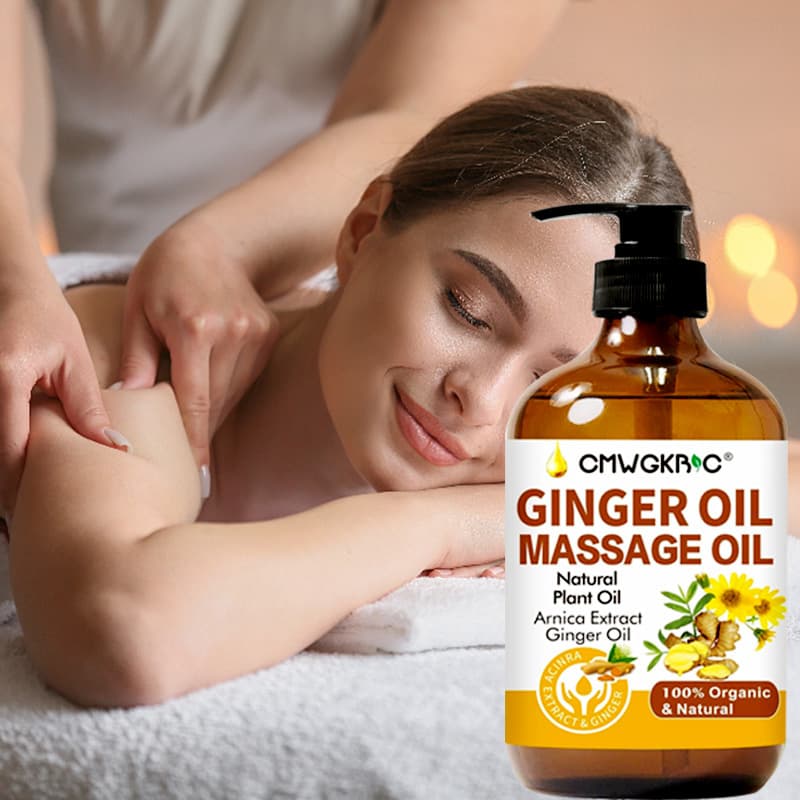 Ginger Massage Oil (Ginger Care Essential Oil Body Massage Oil Cross-border)