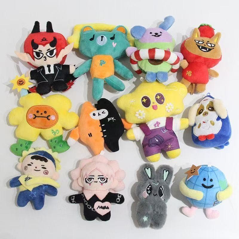 Thai star same-style jossgawin merchandise GMM stars doll plush bag keychain pendant toy doll