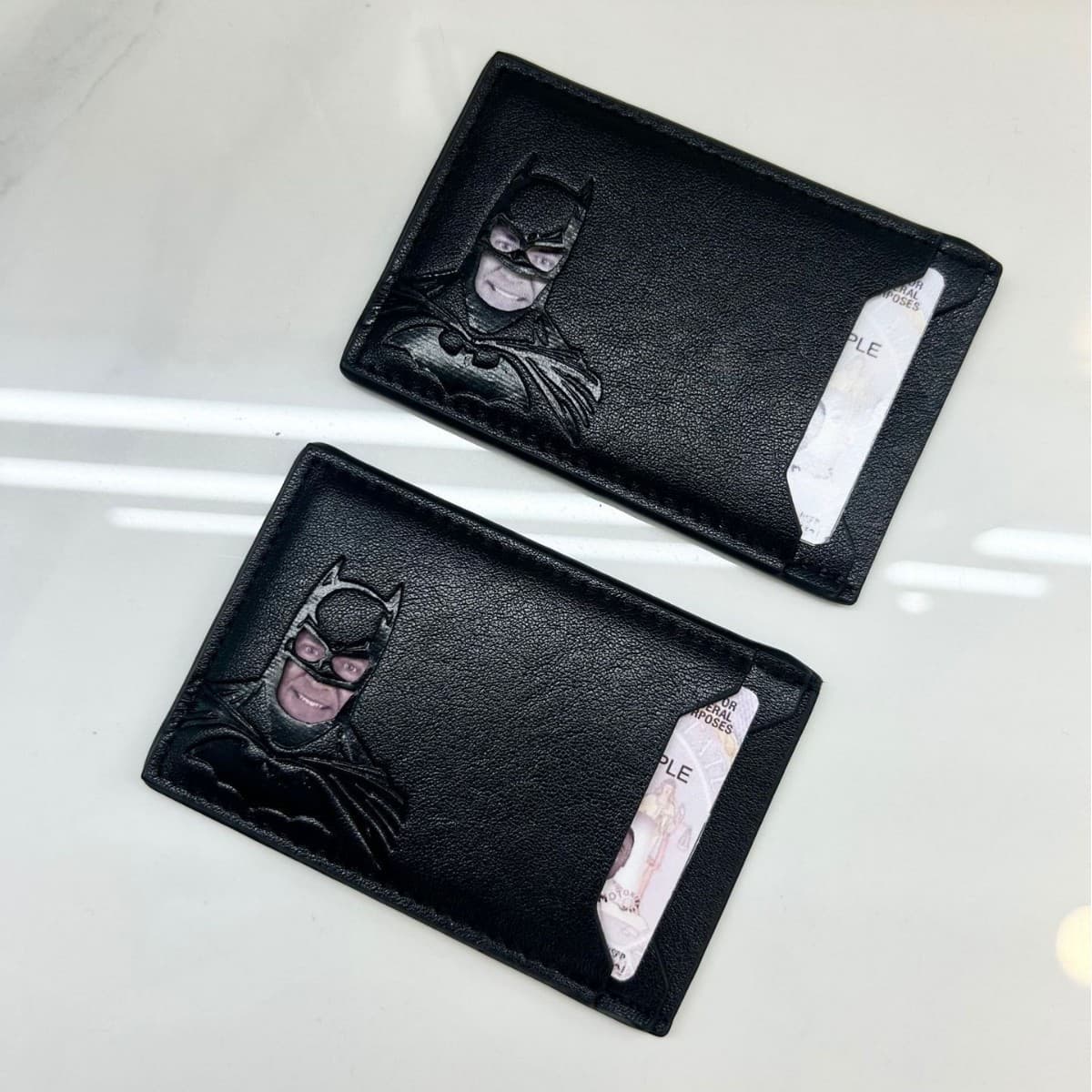 Batman Men's Wallet Business Classic Short Multi-Card Holder Wallet Hot Selling Export Model Lightweight Card Case