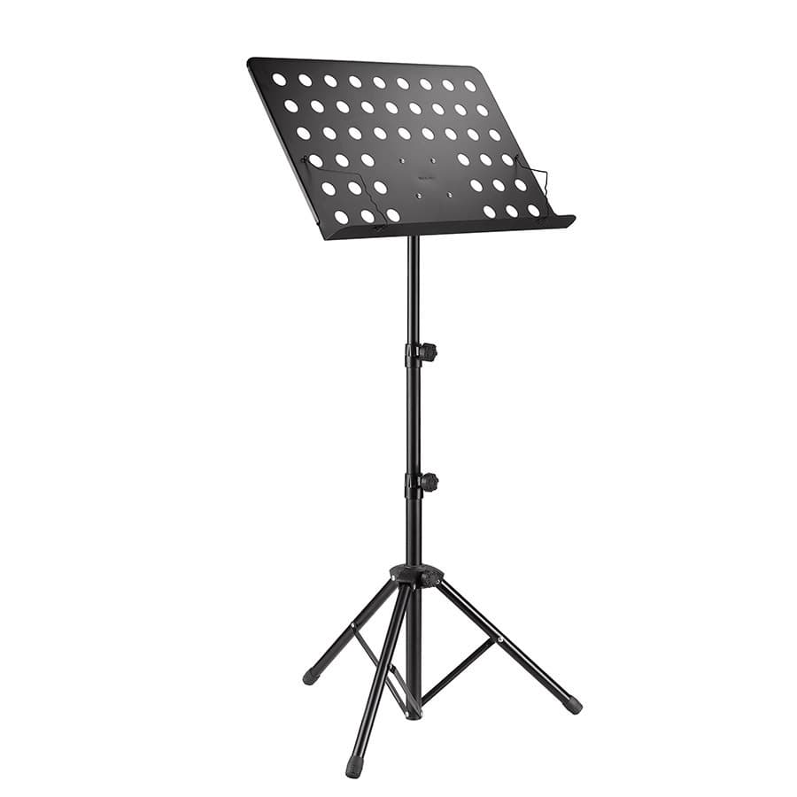 Music Stand Three-Section Alloy Joint Music Stand Height Adjustable Folding Sheet Music Stand