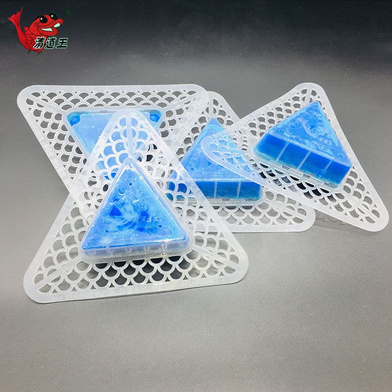 Clear King Men's Urinal Deodorizing Discs, Toilet Urinal Filter Cleaning Block, Biological Urinal Scented Cake, 2-Pack 0030