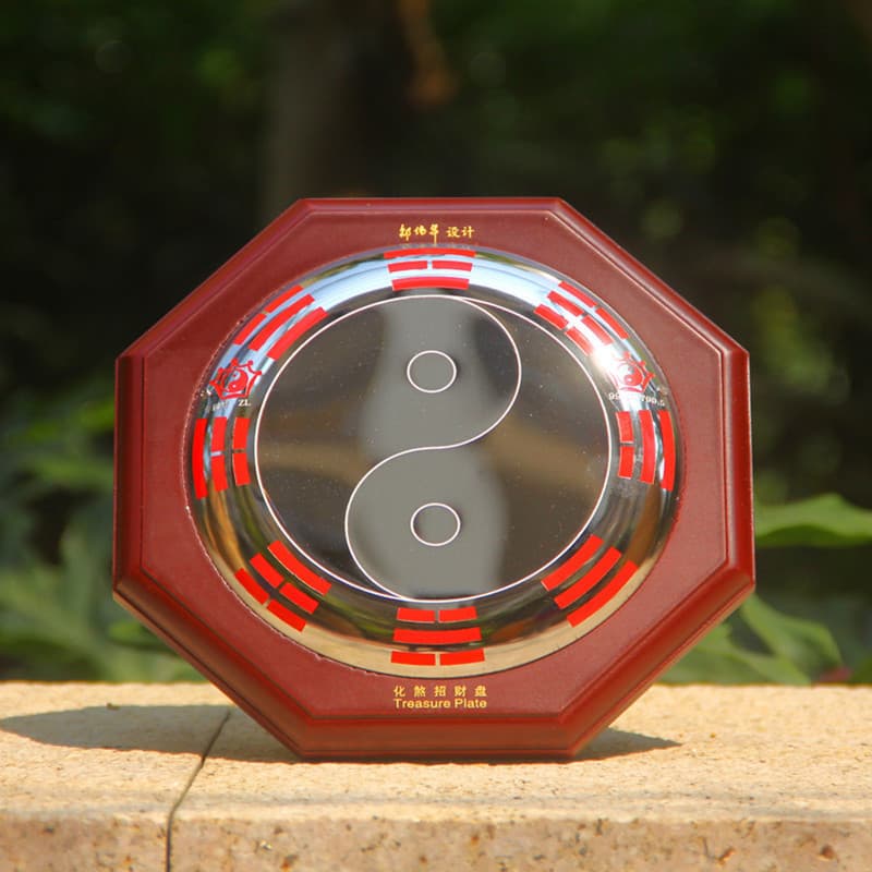 Shao Weihua Bagua mirror with a diameter of 48cm, large-sized for home balconies, company gates, outdoor ornaments, window displays, and gift boxes.