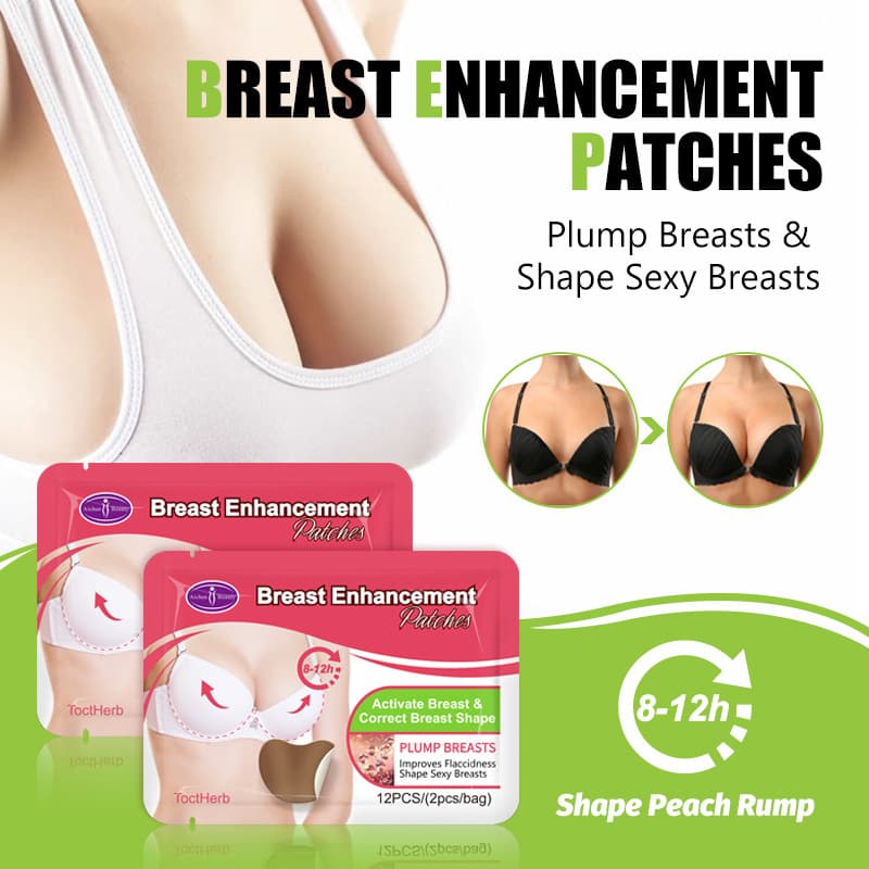 Cross-Border AIchun 12pcs Breast Care Stickers for Breast Beauty, Wholesale Patches
