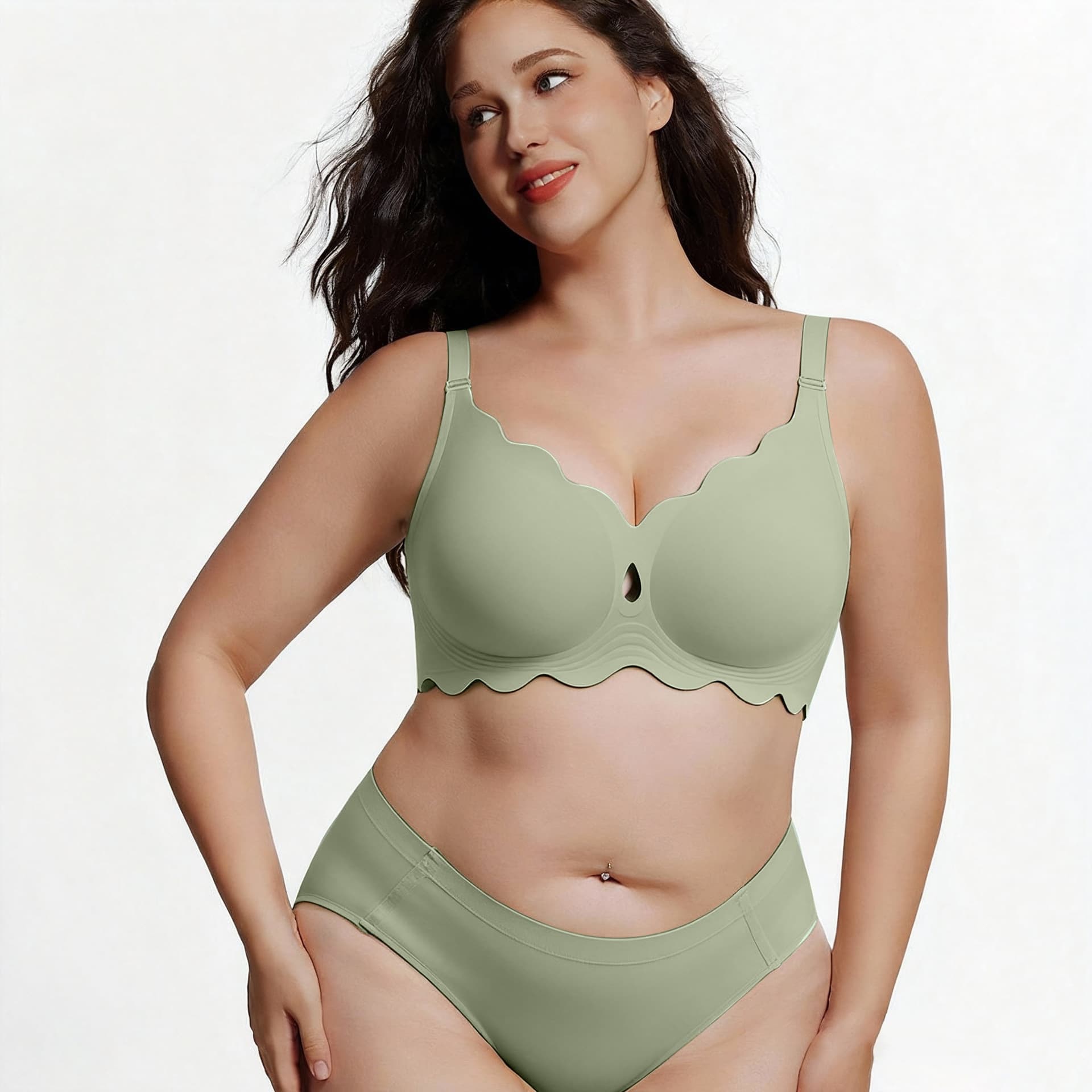 Cross-border foreign trade one-piece seamless underwear for women with small breasts push-up thin section breast-retracting no wire rims thickened bra wholesale