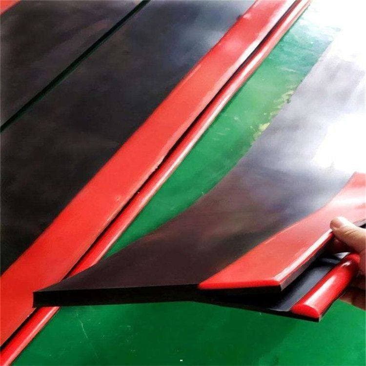 Y-type anti-spillage skirt board, conveyor belt polyurethane rubber anti-spillage skirt, manufacturer supply wholesale
