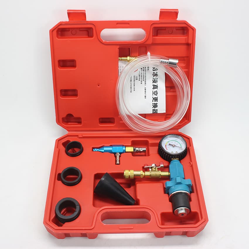 Vacuum-Type Automotive Coolant Exchange Tool for Radiator Refilling and Maintenance