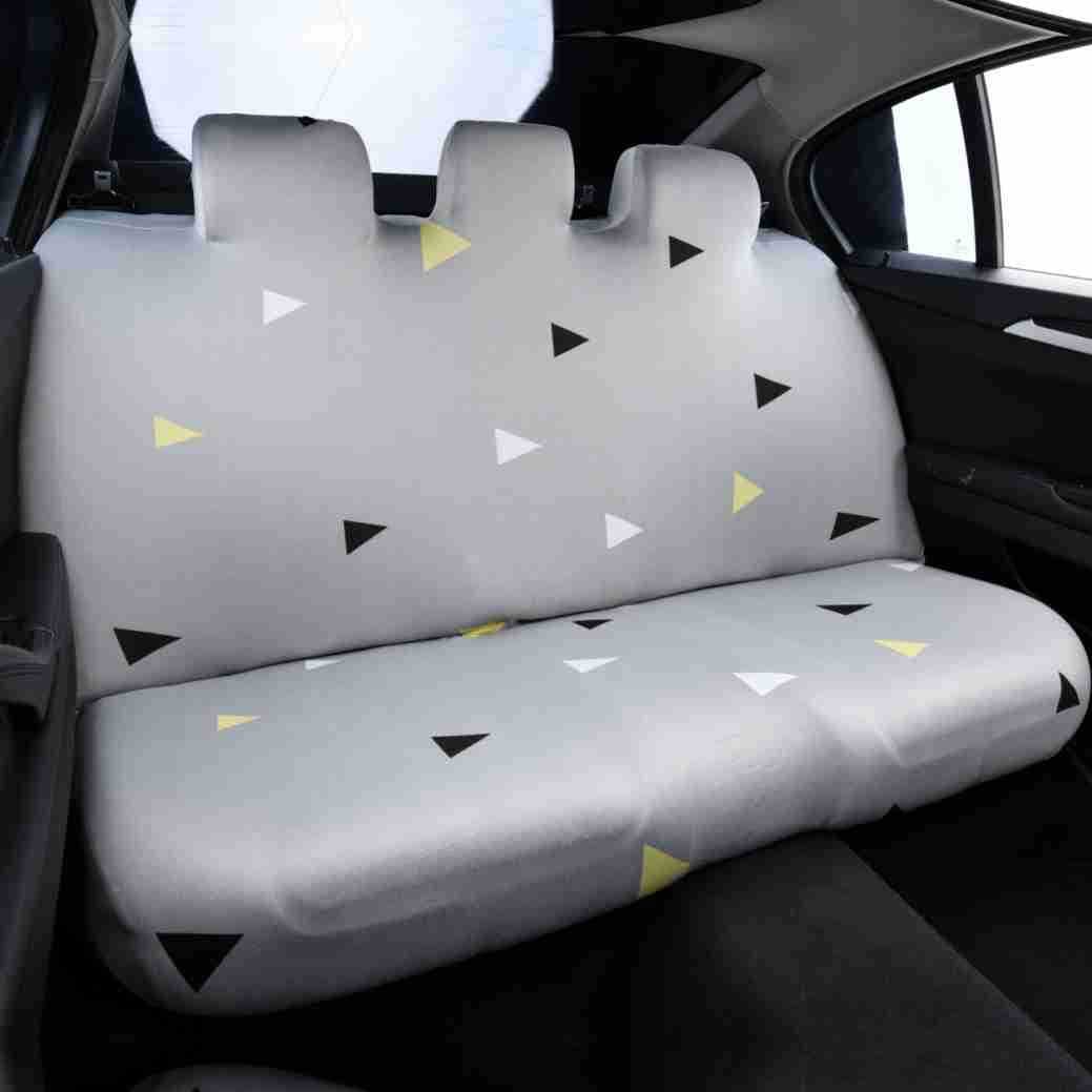 Stretch universal car rear seat cover, backrest cover, fabric dustproof protective cover, waterproof one-piece seat cushion cover