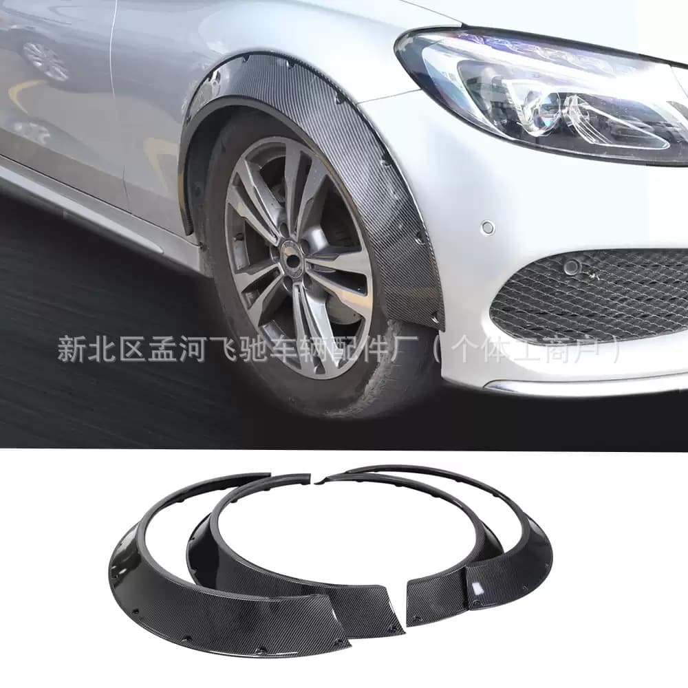 Universal Wide Body Wheel Arch Fender Flares Bumper Trim Anti-Collision Strip Decoration Scratch Guard for Car Modification