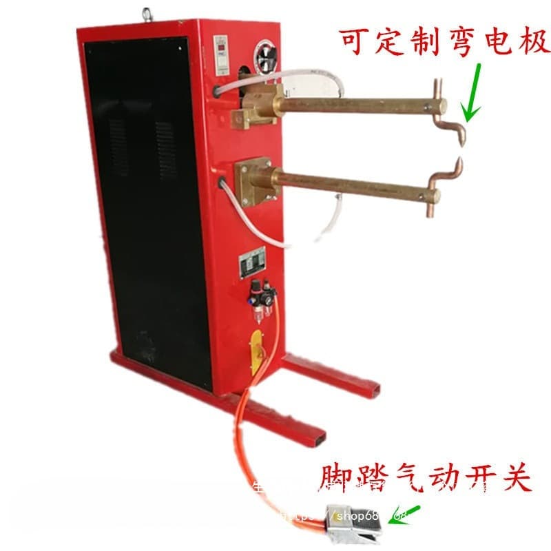 Steel Pipe/Stainless Steel Sheet Poultry/Livestock Cage Manure Board Reinforcing Mesh Butt Welder, Foot Pedal Spot Welder Accessories