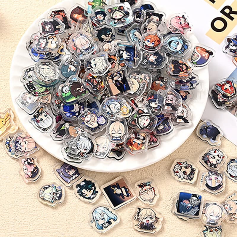 Shaker Acrylic Piece Custom Anime Peripherals Small Cute Granule Grain Aesthetic Thin Slice Particle Manufacturer Order