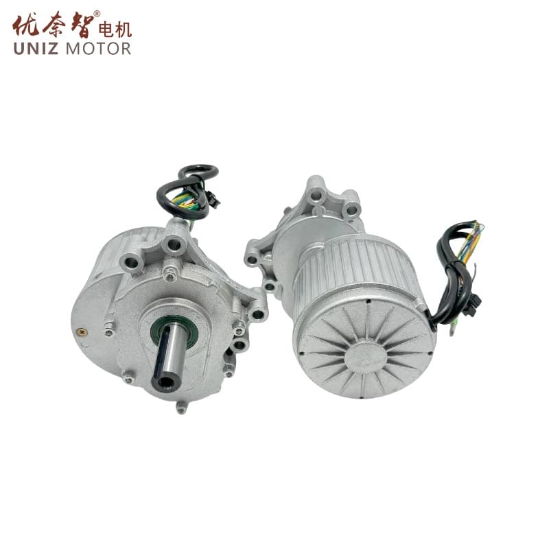 24/36/48V 250/350/450W Brushless Wheelchair Motor 75/120 RPM Electric Motor for Lawn Mower Modification