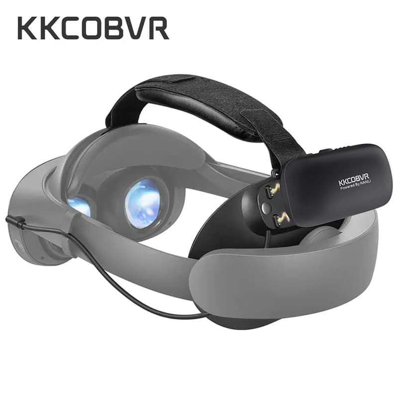 Kkcobvr O2 Is Suitable for Quest Pro Head-Mounted Accessories Charging Stand Magnetic Charging Battery with Long Battery Life