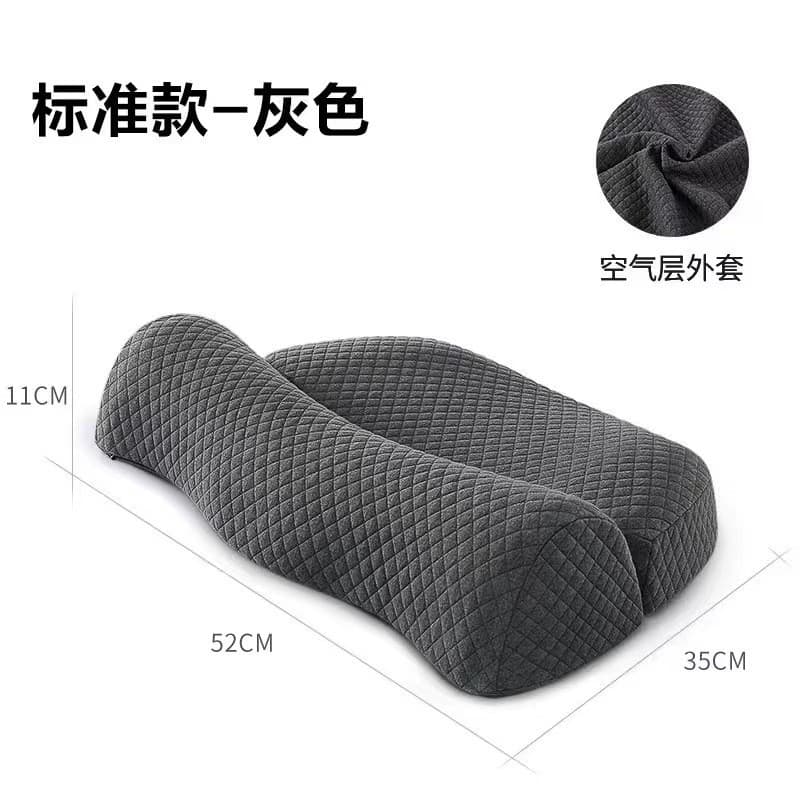 Anti-traction neck support pillow with slow rebound memory foam core, single pillow for home use, sleep aid, cervical pillow wholesale.