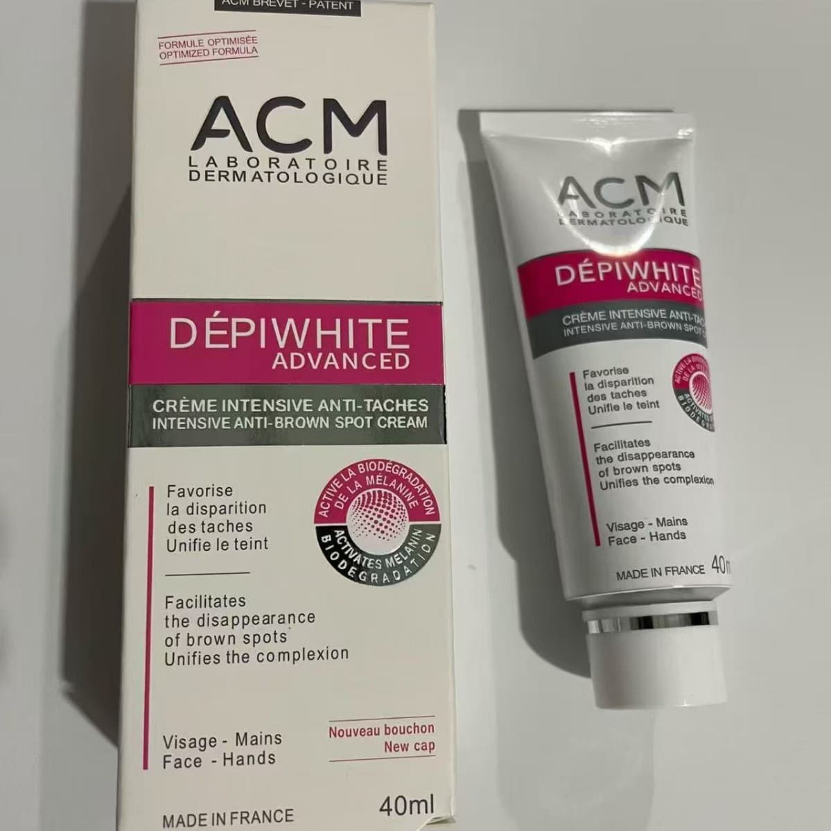 Cross-border France ACM Dark Spot Corrector English Version / Arabic Version Aichmei Brightening Essence Cream Spot Removal Whitening Brightening
