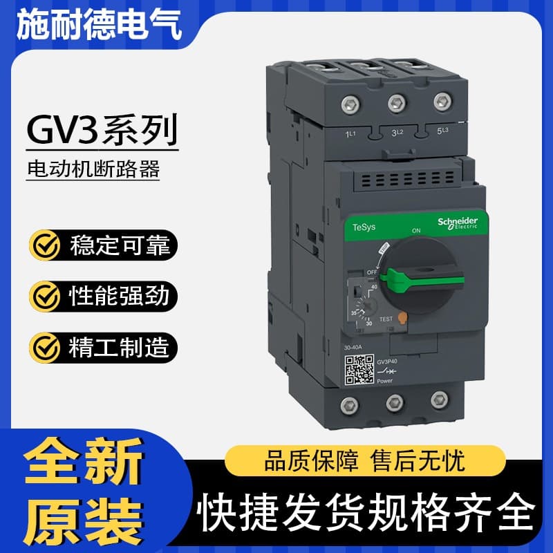 Schneider Electric GV3P40 GV3P50 GV3P65 75 80 motor circuit breaker motor protector