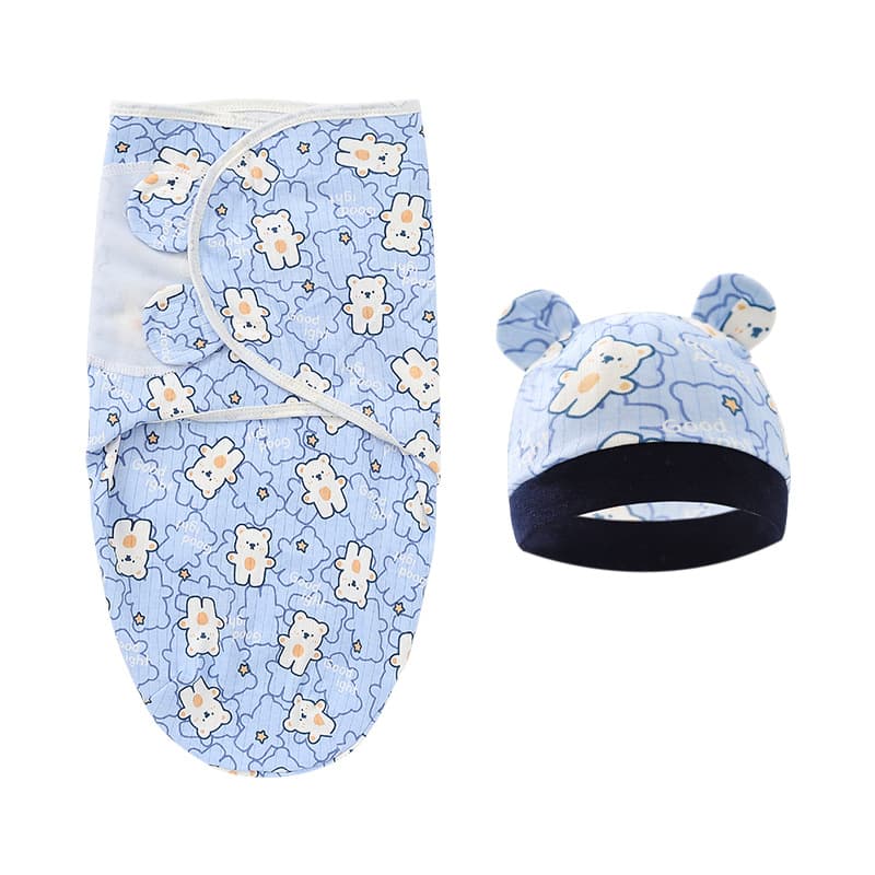 Newborn Swaddle Baby Sleep Sack Spring Cocoon Wrap Anti-Startle Sleeping Bag Baby Kick-Proof Blanket