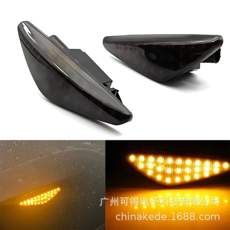 Compatible with BMW X5 E70 X3 F25 X6 E71 Fender LED Sequential Turn Signal Light 3 Series E46