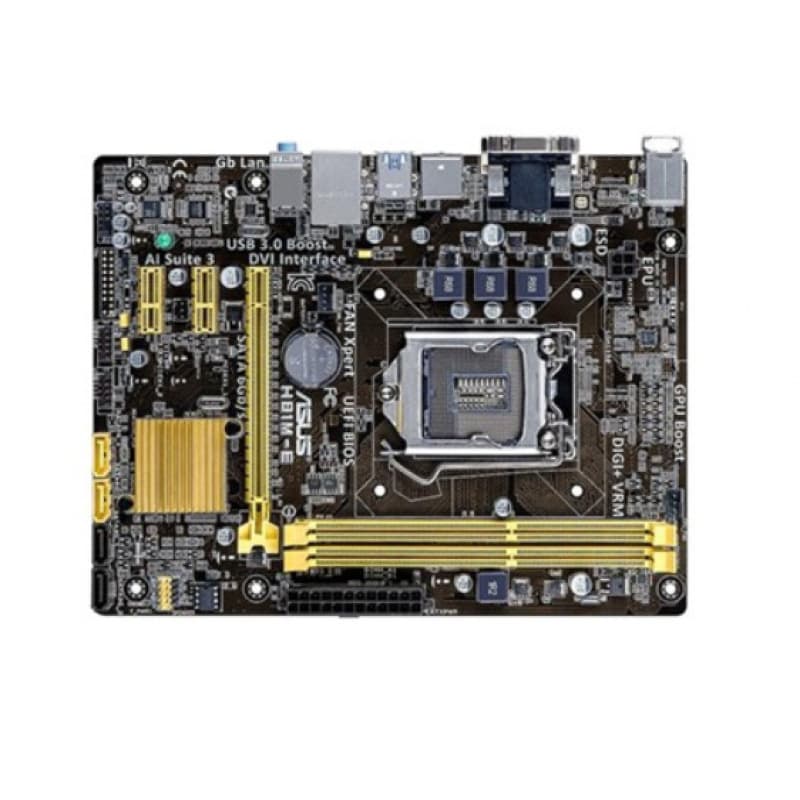 Compatible with H81M-E Intel DDR3 DIMM 1150, supports i5 4590, in stock.