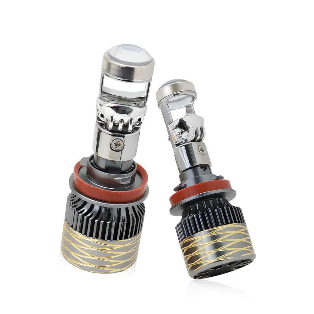 Cross-border A81 Car LED Headlight H4 Hi/Lo Beam Dual-Lens H7 Laser Car Light Ultra-Bright Auto Headlamp