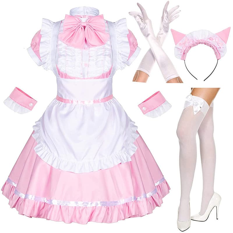 Light Tone Girl Cosplay Japanese Maid Costume Cos Costume Secondary Role Play Stage Costume Wholesale
