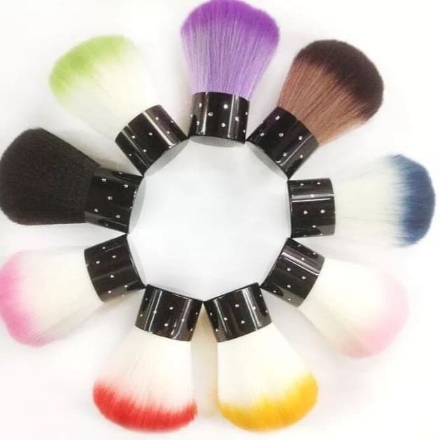 Manicure tools dust brush nail polish dust mushroom head makeup brush loose powder blush brush
