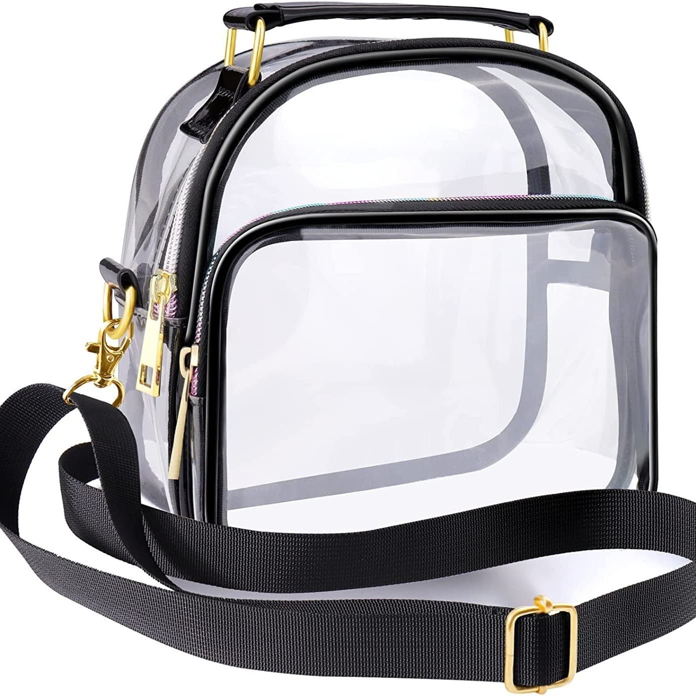 Best Seller Clear Crossbody Bag Fashion Transparent Wallet Clear Bag Crossbody for Sports Concerts Parties