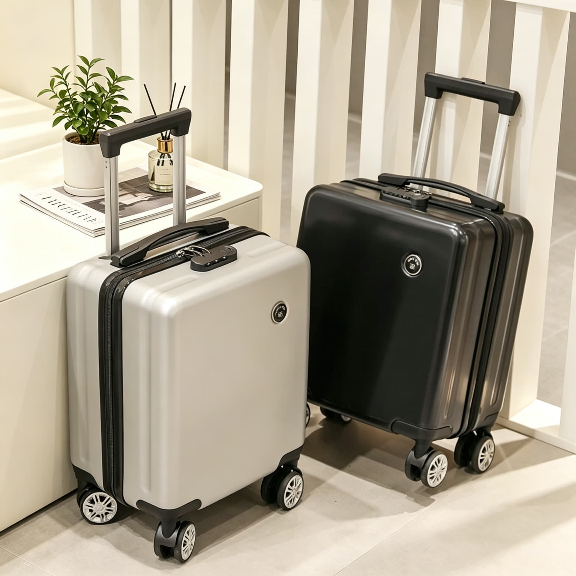 Spring Airlines Boarding Case 14-Inch Suitcase Small 16-Inch Lightweight Travel Trolley Case with Password Lock Free Shipping