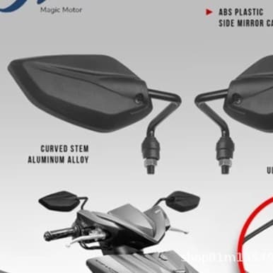 Electric vehicle rearview mirror modification suitable for Yamaha and Honda reversing mirrors