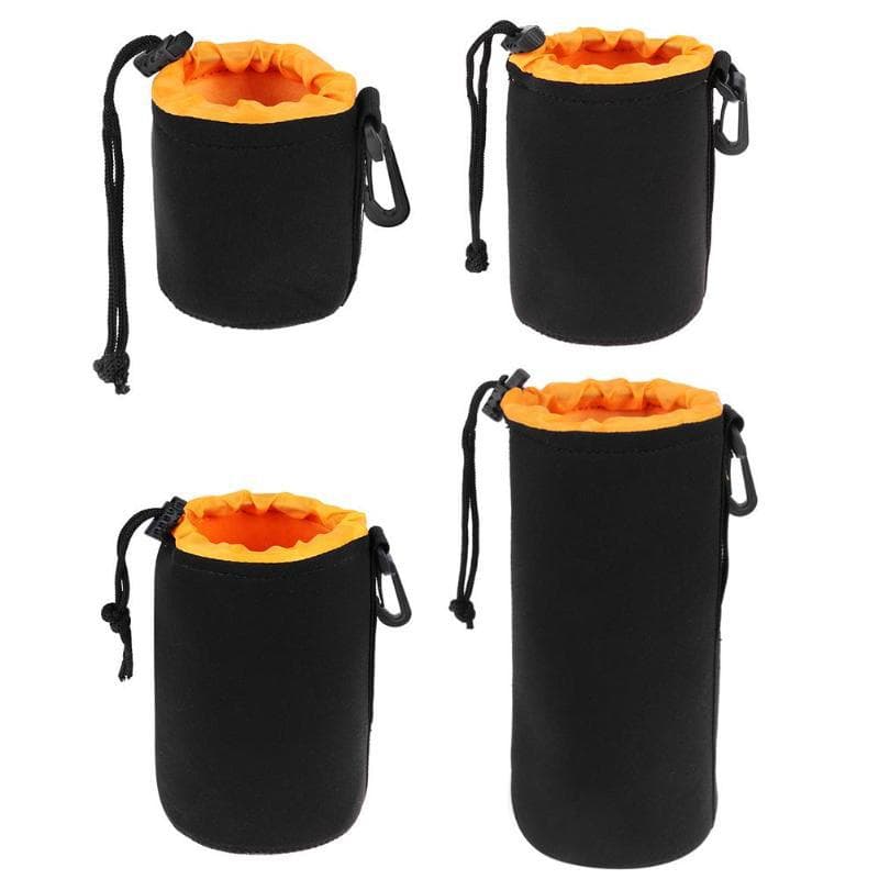 Minrui Photography Accessories Storage Bag, Diving Material Lens Case, DSLR Camera Lens Pouch, Waist Pack, Lens Tube