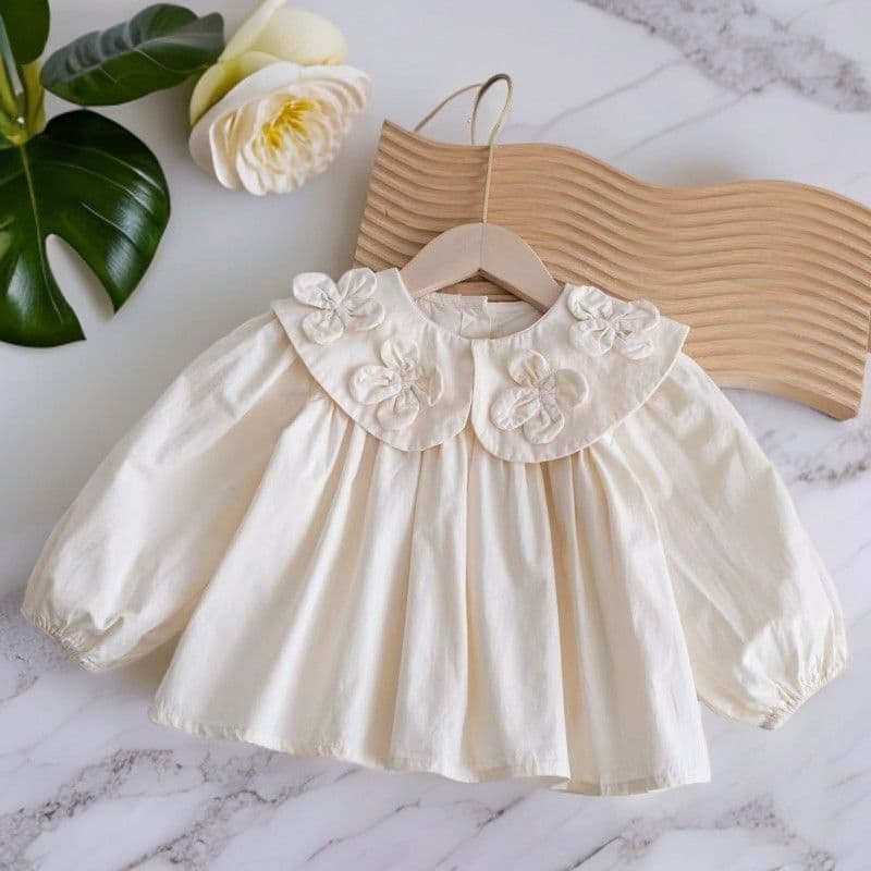 Girls' Doll Shirts 2026 New Spring and Autumn Shirts Long Sleeves Fashionable Small and Medium-sized Girls Baby Spring Clothes Cute Tops