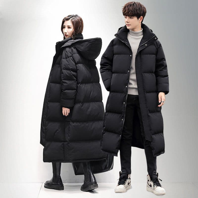 Factory Direct Solid Color Cotton Jacket Thickened Warm Windproof Unisex Cold-Resistant Simple Fashion Cold-Resistant Thickened